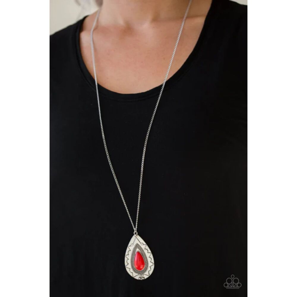 Sedona Solstice Red Necklace (150)